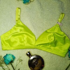 Victoria's Secret Neon Green Bralette